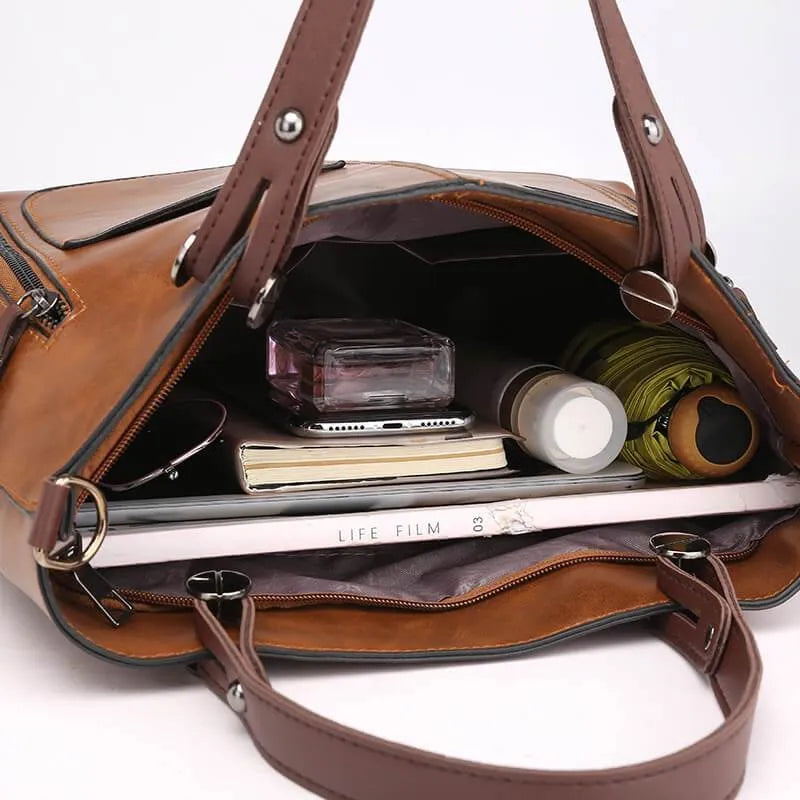 Chic Leather Shoulder Bag