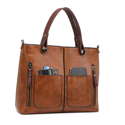 Chic Leather Shoulder Bag