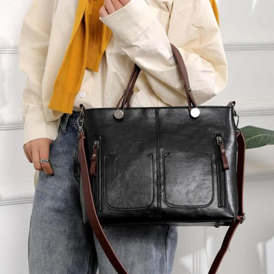 Chic Leather Shoulder Bag