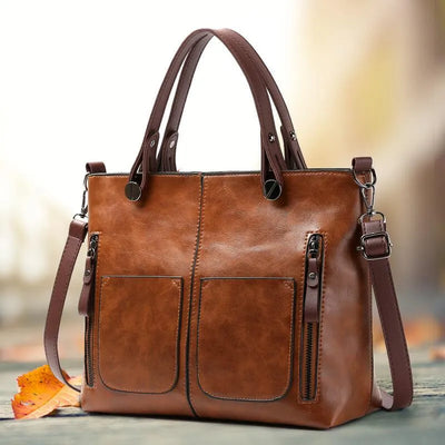 Chic Leather Shoulder Bag